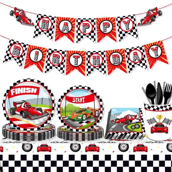 Racing Car themed Party Tablecover - Image 3