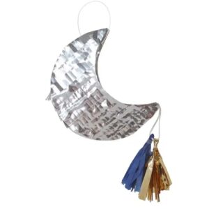 Silver Moon Pinata Shaped Mini Box