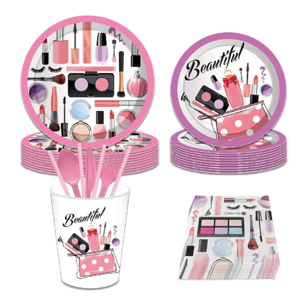 Spa Party Tableware Set - Image 2