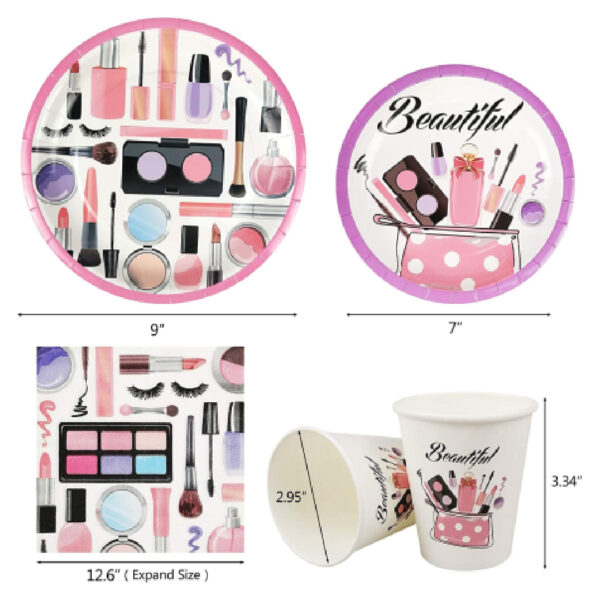 Spa Party Tableware Set - Image 3