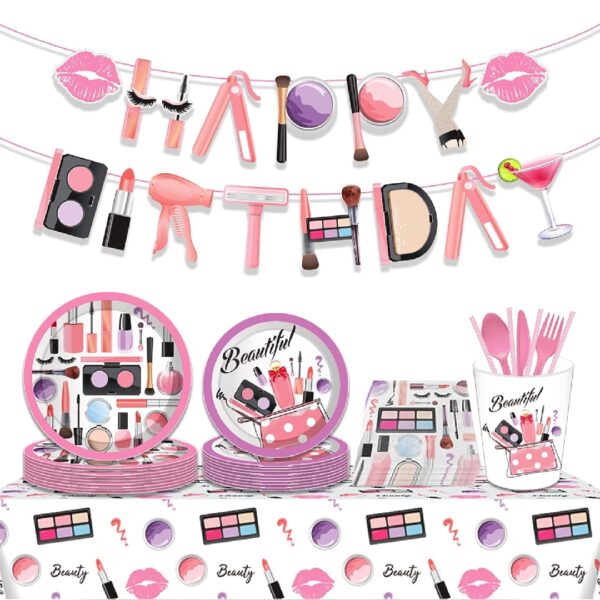 Spa Party Tableware Set - Image 4