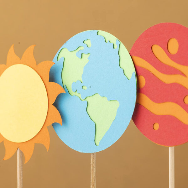 Space Layered Cupcake Toppers - Image 4