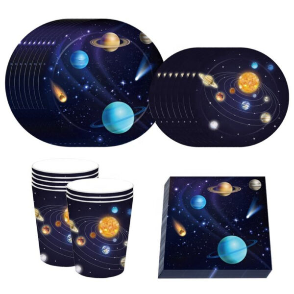 Space Theme Tableware Set - Image 2
