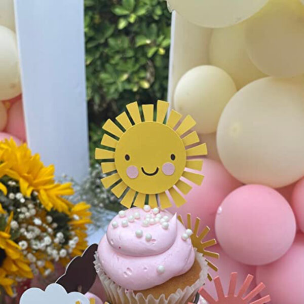 Sunshine Cupcake Toppers - Image 7