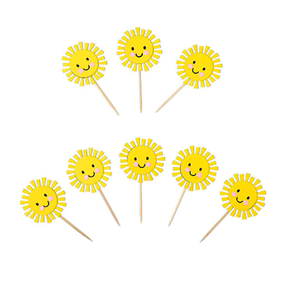Sunshine Cupcake Toppers