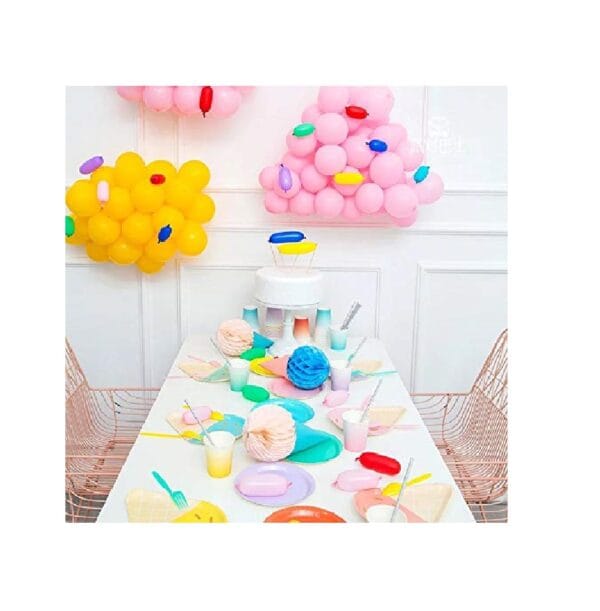 Ice Cream Party Tableware Set Pink - Image 7