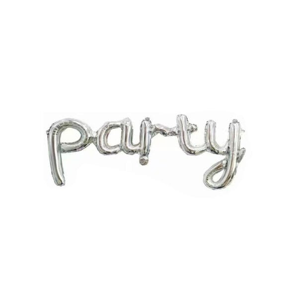 Script Party Foil Balloons - Image 4