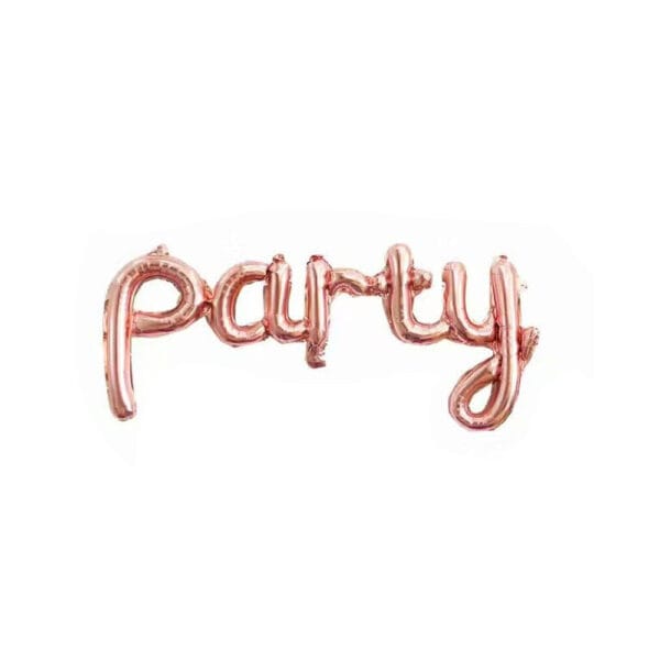 Script Party Foil Balloons - Image 3