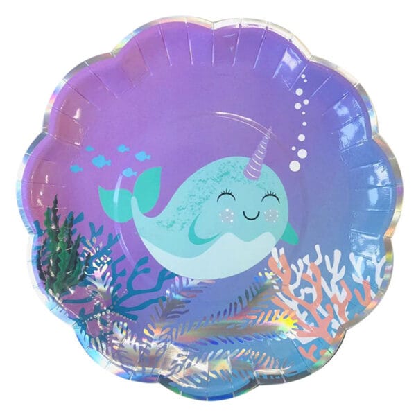 Narwhal Party Tableware set - Image 3