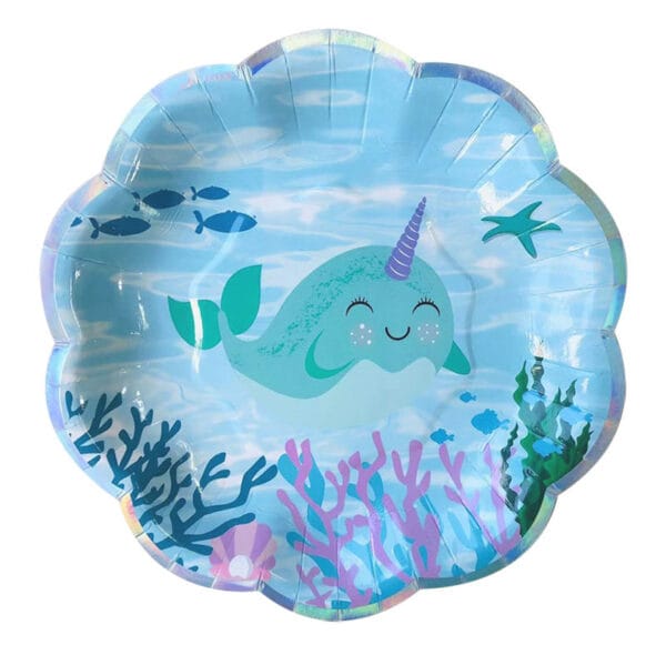 Narwhal Party Tableware set - Image 2