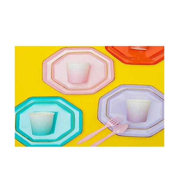 Octagon Party Tableware Set - Image 9