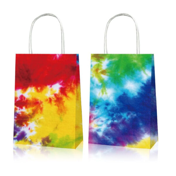 Tie dye Gift Paper Bags
