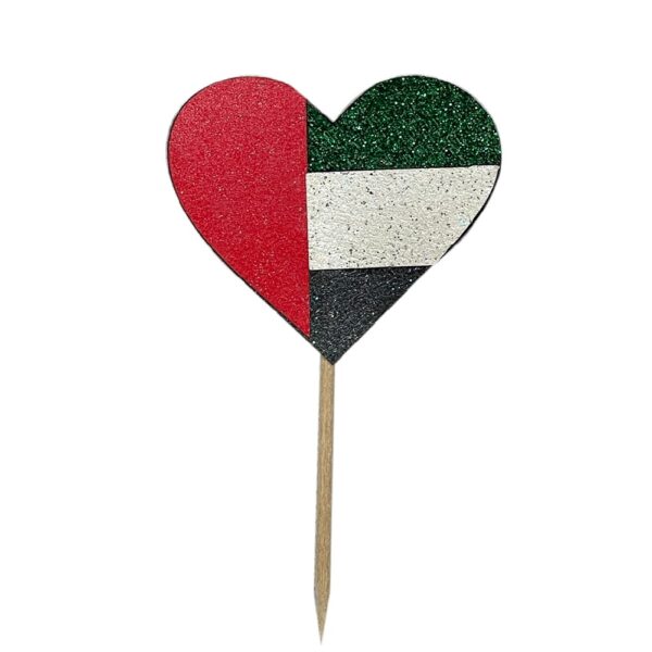 UAE National Flag Day Cupcake Toppers