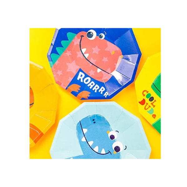 Dinosaur themed party Tableware Set - Image 2