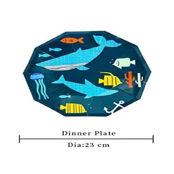 Under the sea Party Tableware Set - Image 2