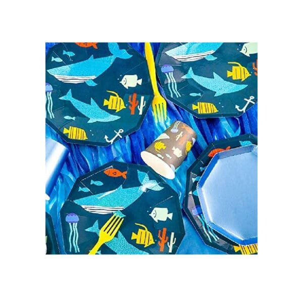 Under the sea Party Tableware Set - Image 5