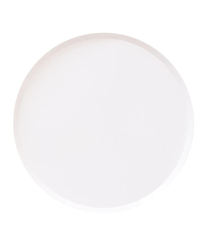 Rimmed Round Plates – 9 inch