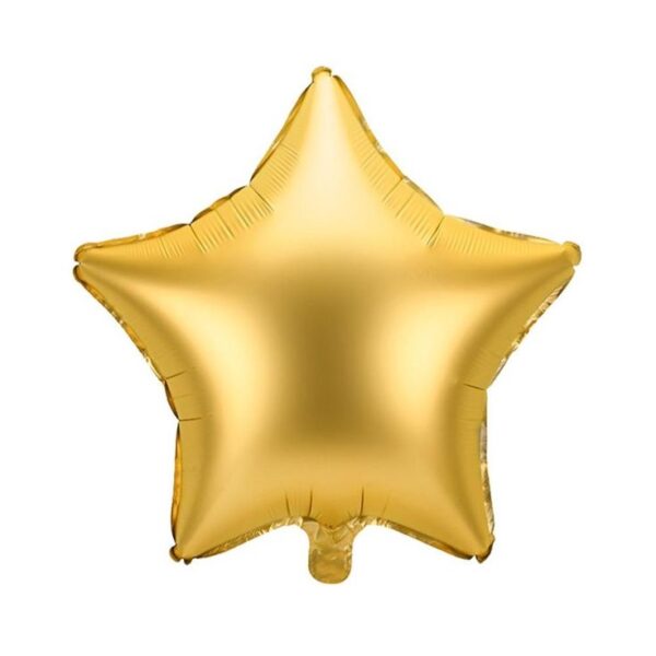 Star Foil Balloon Gold
