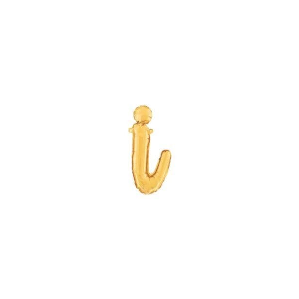 Script Letter Foil Balloons Gold - Image 9