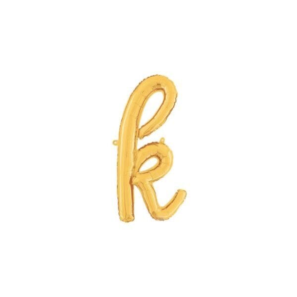 Script Letter Foil Balloons Gold - Image 11