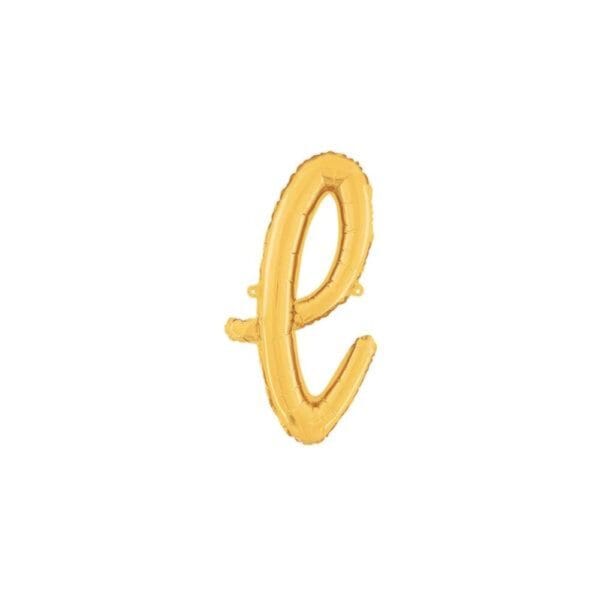Script Letter Foil Balloons Gold - Image 12