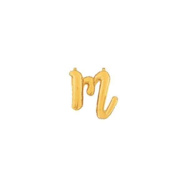 Script Letter Foil Balloons Gold - Image 13
