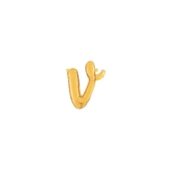 Script Letter Foil Balloons Gold - Image 22