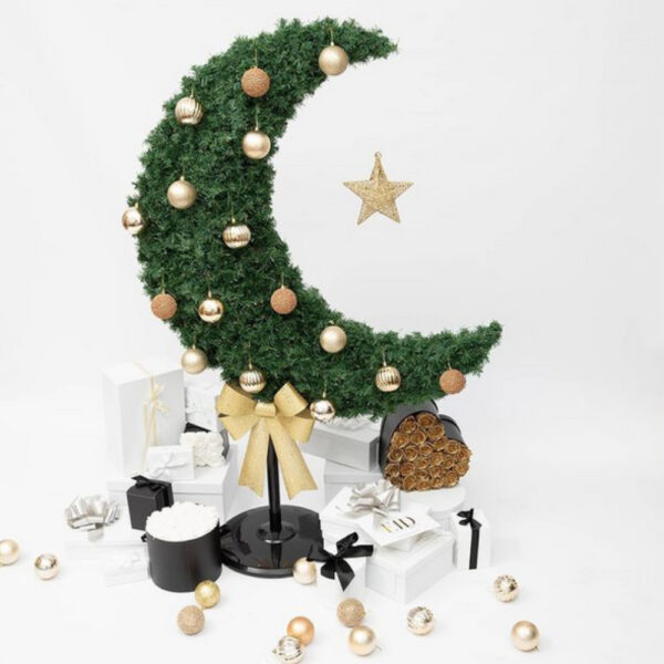 Green Crescent Moon Tree - 4 Ft - Image 3