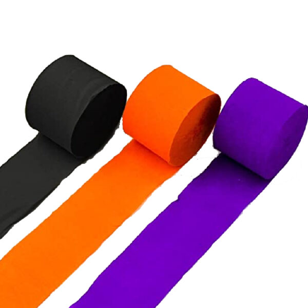 Halloween Crepe Paper Streamer Set - Image 3