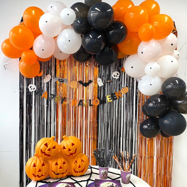 Halloween Themed Arch Balloon Garland - Image 2