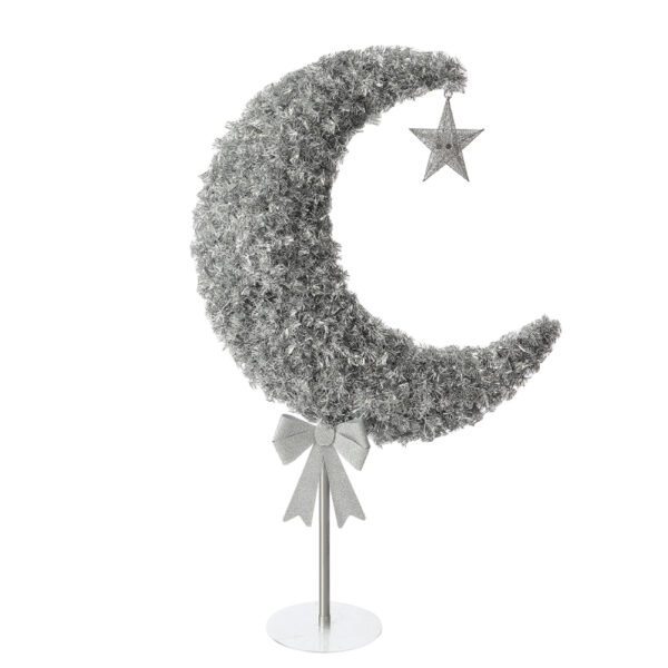 Silver Crescent Moon Tree - 3 Ft