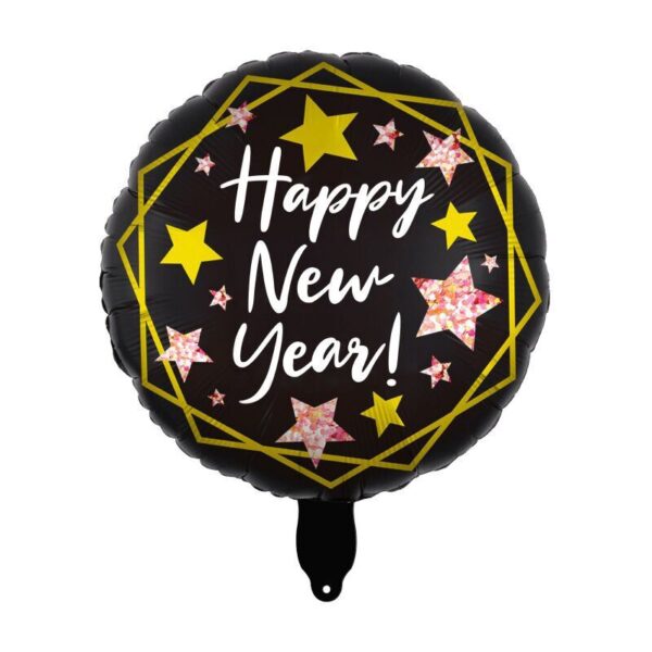 Happy New Year Starry Balloon Set - Image 3