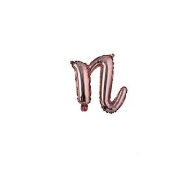 Script Letter Foil Balloons Gold - Image 66