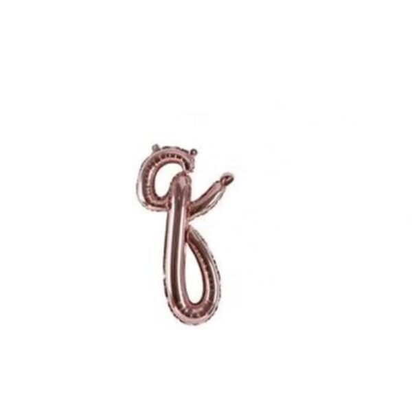 Script Letter Foil Balloons Gold - Image 69