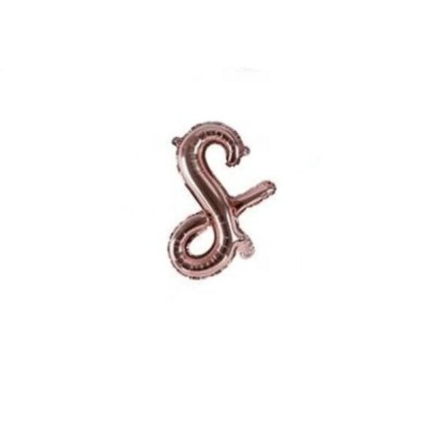 Script Letter Foil Balloons Gold - Image 71