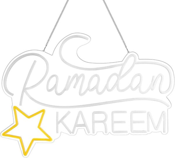 Ramadan Kareem LED Neon Light Sign - Image 2