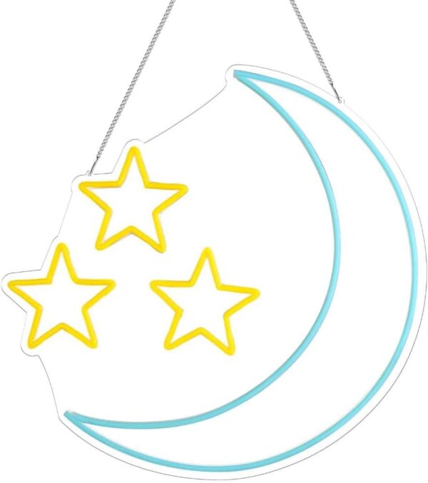 Moon & Star Ramadan Neon Light - Image 2