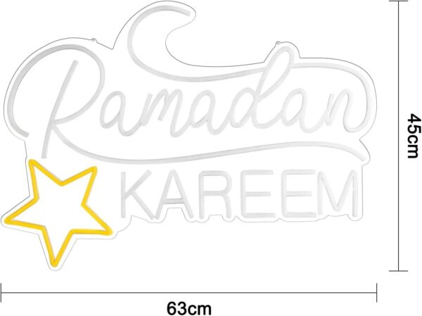 Ramadan Kareem LED Neon Light Sign - Image 3