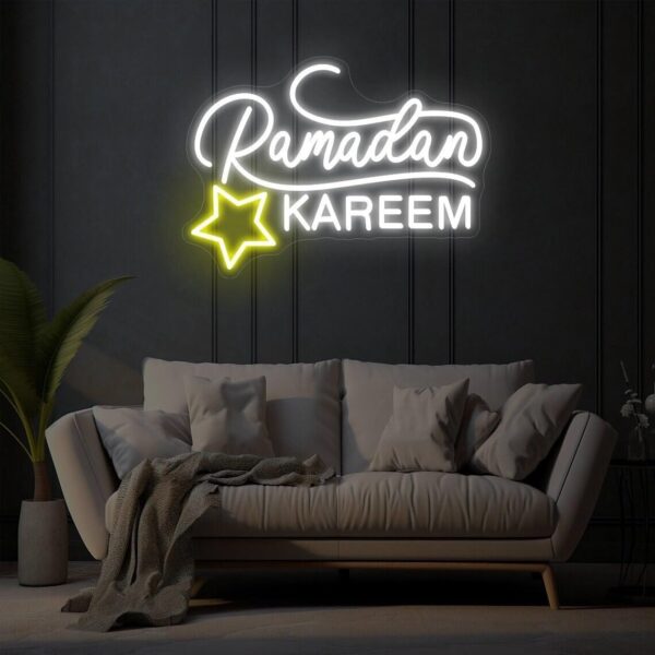 Ramadan Kareem LED Neon Light Sign - Image 4