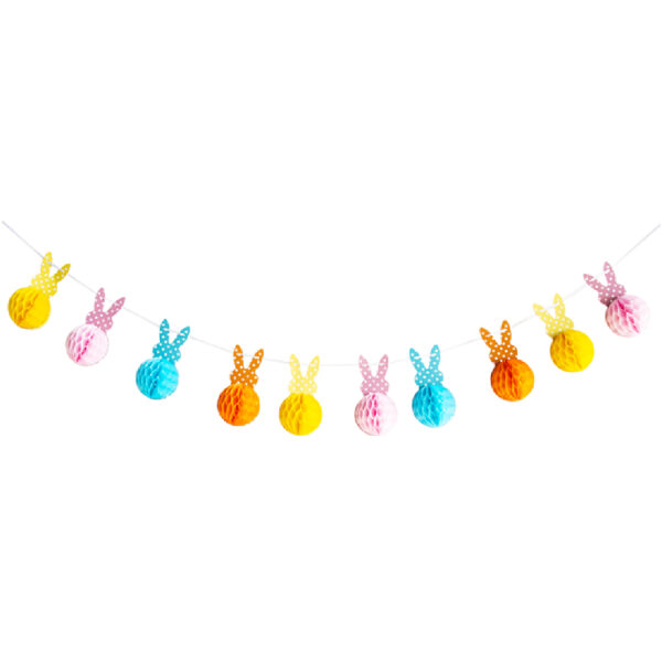 Bunny Honeycomb Bunting