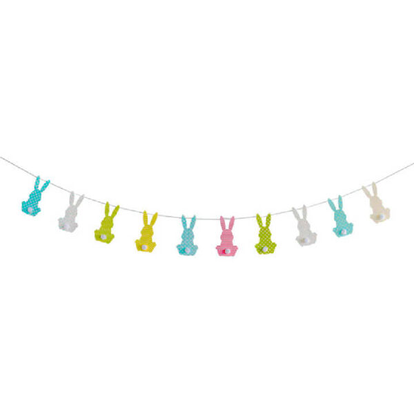 Bunny Pompom Bunting