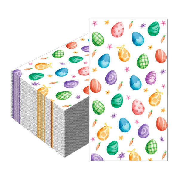 Easter Colorful Egg Napkins