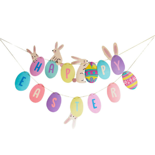 Happy Easter Egg Banner