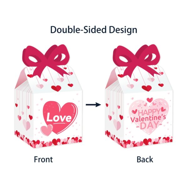 Love Be Mine Valentine's Day Party Favor Box- Set of 12 - Image 3