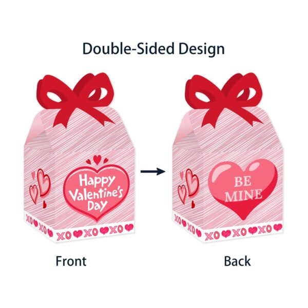 Love Be Mine Valentine's Day Party Favor Box- Set of 12 - Image 4