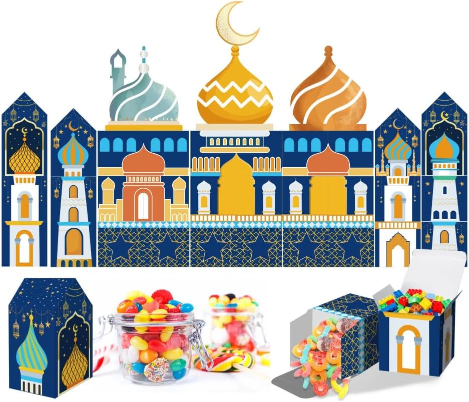 Ramadan Theme DIY Countdown Candy Treat Gift Boxes