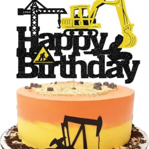 Construction Theme Cake Toppers