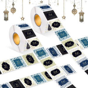 Eid Mubarak Square Stickers