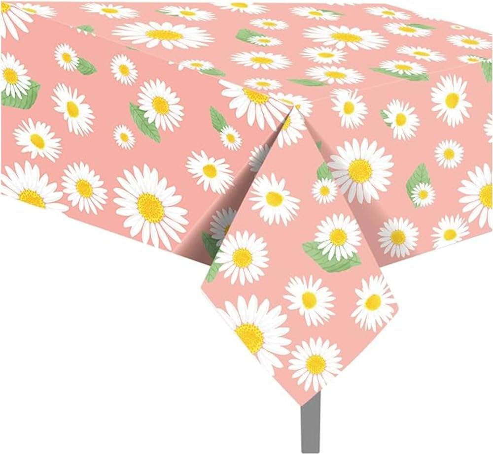 Daisy Floral Party Tablecover